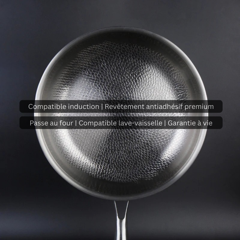 Calvet Poêle Nutri Pro en Titane – Génération 2 (2025)
