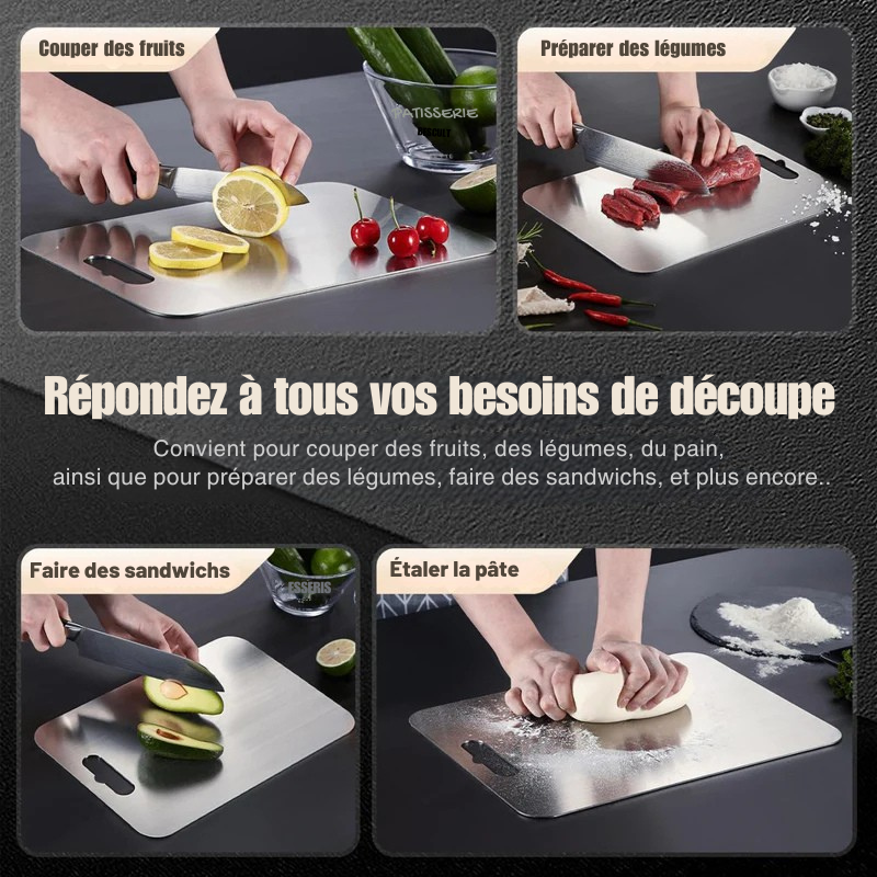 Calvet Titanware 2.0 – Planche à découper originale en titane